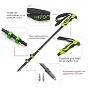 3-Section Retractable Trekking Pole Set - peakxplore