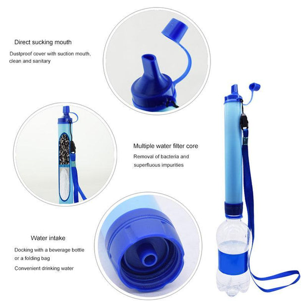 Portable Survival Water Purifier - peakxplore