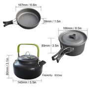 Camping Cookware Set - peakxplore