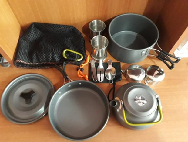 Camping Cookware Set - peakxplore